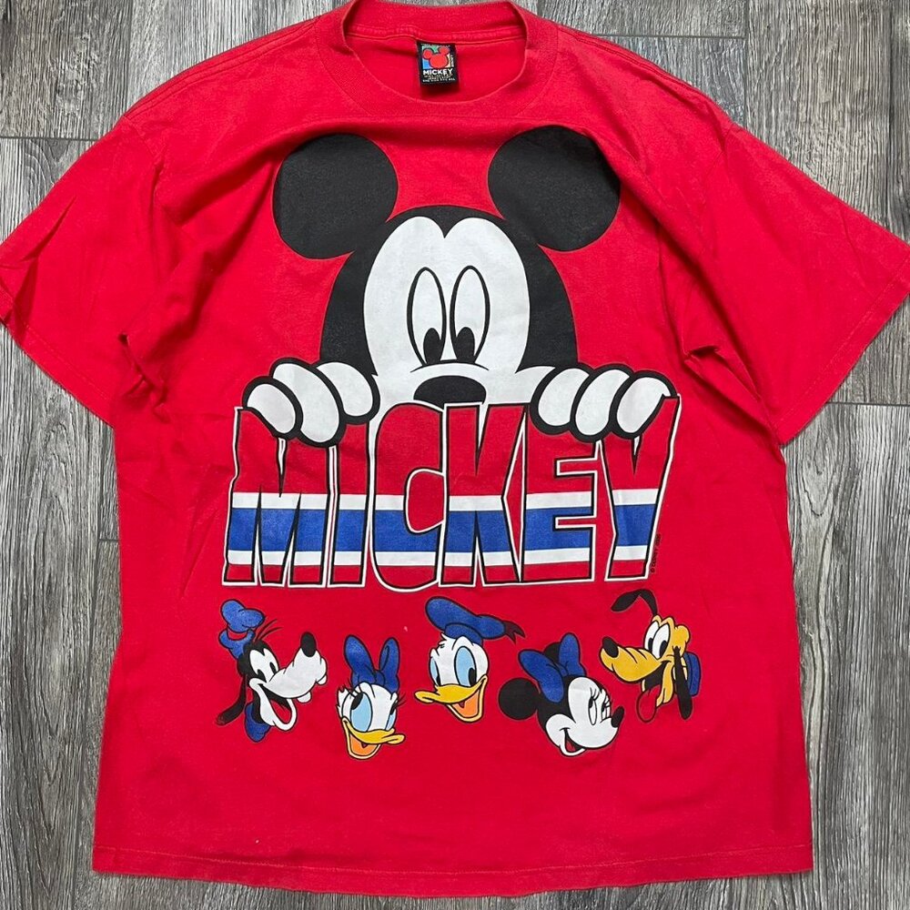 Mickey Unlimited Men's Red T-shirt